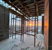 Ход строительства дома № 1 в КД Резиденция -
