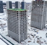 Ход строительства дома № 117, корпус 13 (4Б) в ЖК Фатера -
