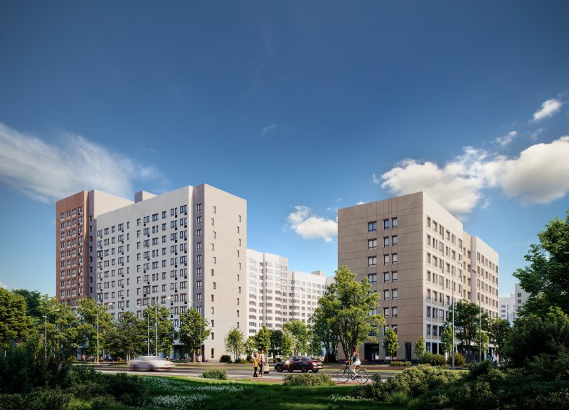 Дом 6.4 в ЖК Солнечный (Эталон) - фото 1