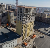 Ход строительства дома № 2, ГП-72.212 в ЖК Прео -