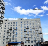 Ход строительства дома 1 в ЖК Гагарин Парк -