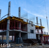 Ход строительства дома А1.1-2 в ЖК Новиль -