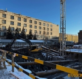 Ход строительства дома 27 в ЖК Дом на Курской -