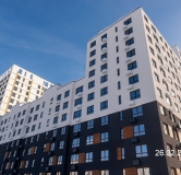 Ход строительства дома 4, 4 этап в ЖК Апгрейд Фэмили (Upgrade) -