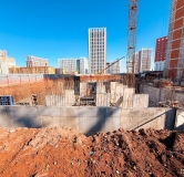 Ход строительства дома литер 1 в ЖК Новатор -