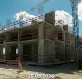 Ход строительства дома 21, ГП-72.105 в ЖК Мириады -
