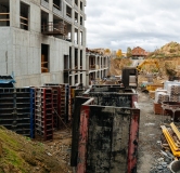 Ход строительства дома 1 в ЖК Да на Амундсена -