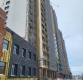 Ход строительства дома 1 в ЖК Аллея Парк -