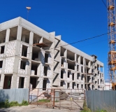 Ход строительства дома 40, 1 этап в ЖК Настроение -