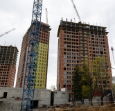 Ход строительства дома 3 в ЖК Никс Про на Лесопарковой -