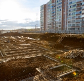 Ход строительства дома 1 в ЖК Калина -