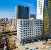 Ход строительства дома № 3, корпус 3 (ГП-1.1) в ЖК Космо -