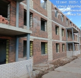 Ход строительства дома 4 в ЖК Виноградный -