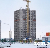 Ход строительства дома 22-11 в ЖК Романтики -