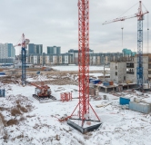 Ход строительства дома 2, корпус 4, 2 этап в ЖК Чижи -