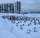 Ход строительства дома 6 в ЖК ЭКО-квартал на Кедровой -