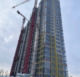 Ход строительства дома Позиция 1.1 в ЖК Текучев -