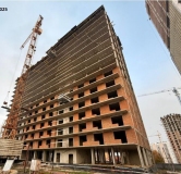 Ход строительства дома 2 в ЖК Аллея Парк -