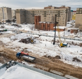 Ход строительства дома 1 в ЖК Арден на Селтинской -