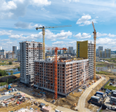 Ход строительства дома 20 в ЖК Курчатов -
