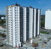 Ход строительства дома 10 в ЖК Радуга Сибири -