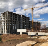 Ход строительства дома поз. 2 в ЖК Платон Парк -