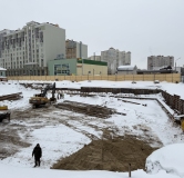 Ход строительства дома 1 в ЖК Цветной бульвар -