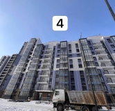 Ход строительства дома 3, секция 4 в ЖК Первый Ленинский квартал -