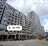 Ход строительства дома Литер 4 в ЖК Порто Ново -