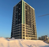 Ход строительства дома 2.1 в ЖК Progress Академический -