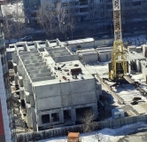 Ход строительства дома 2 в ЖК Виноград -