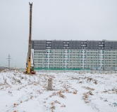 Ход строительства дома 1 в ЖК Аквилон Солар -