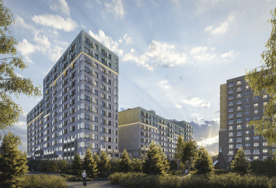 Дом 1 в ЖК Сибирия