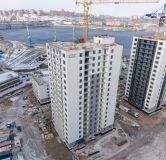 Ход строительства дома 7, строение 6 в ЖК КБС Берег -