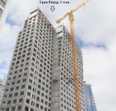 Ход строительства дома № 3 в ЖК Green River (Грин Ривер) -