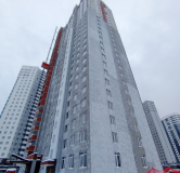 Ход строительства дома 7.1 в ЖК Уральский -