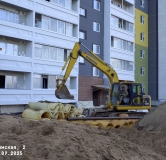 Ход строительства дома 1 в ЖК Экопарк Лесная гавань -