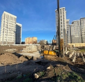 Ход строительства дома 3 в ЖК Метропарк -