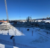 Ход строительства дома 1, 1.1 этап в ЖК Изумрудный Бор -