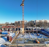 Ход строительства дома поз. 1.1-1.4 в ЖК Малина Парк -