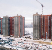 Ход строительства дома 4а в ЖК Живи! в Рыбацком -