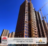 Ход строительства дома Литер 11 в ЖК Легенда Ростова -