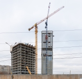 Ход строительства дома 2 в ЖК Динамика -