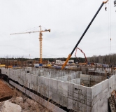 Ход строительства дома 55а, 1.2 этап в ЖК Грин Парк. Новые кварталы -