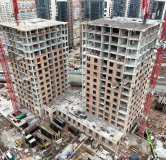 Ход строительства дома № 1 в ЖК Маэстро -