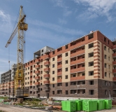 Ход строительства дома 7 в ЖК Окские Просторы -