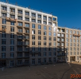 Ход строительства дома корпус 2.1, 2.2 в ЖК Лермонтовский 54 -