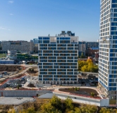 Ход строительства дома 1 в ЖК Горская Лагуна -