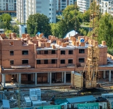 Ход строительства дома 2 в ЖК Философия Идеалистов на Театральной -