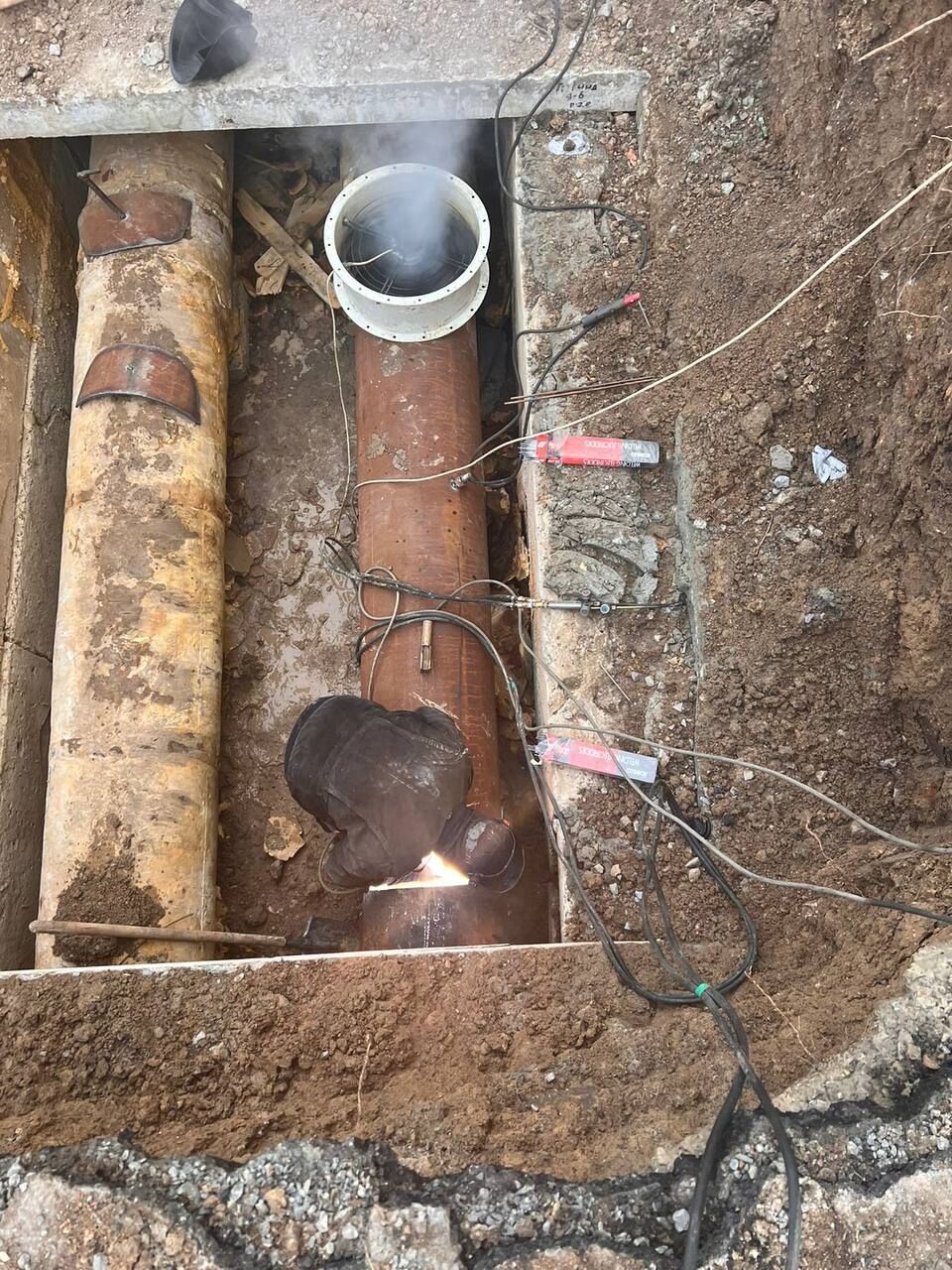 Отопление отключили в центре Ростова из-за порыва на теплотрассе - Фото 1